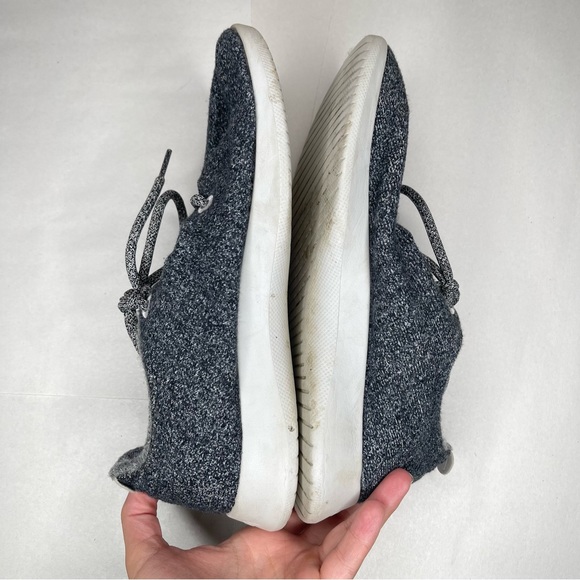 Allbirds Womens Size 10 Heather Gray The Wool Runners Lace Up Sneakers - Picture 5 of 9
